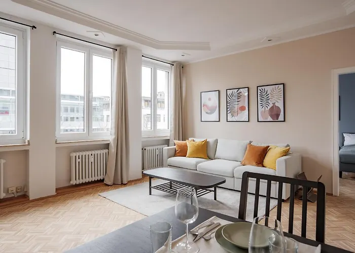 Flats 4 You, Moderne City Wohnung Naehe Hbf, Due-Messe 20 Min, Netflix, Kueche